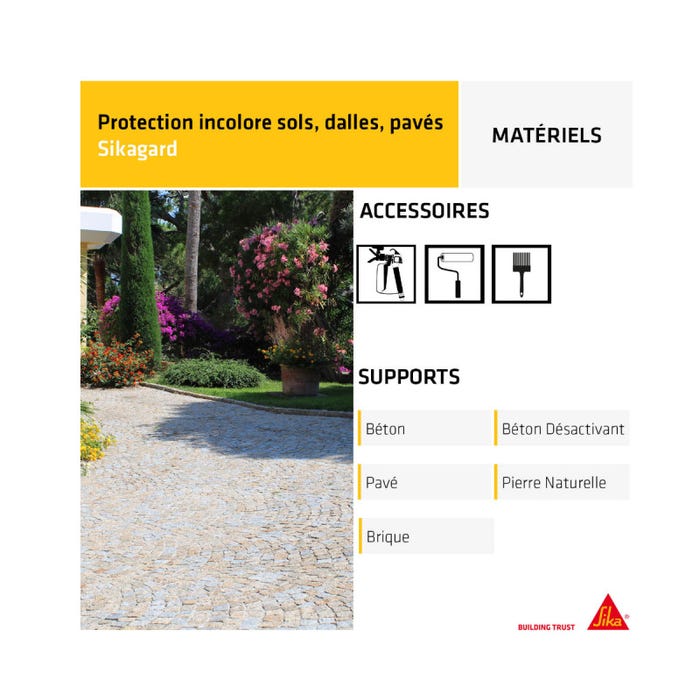 Protection incolore pour sols SIKA Sikagard 681 Protection - 22L 4