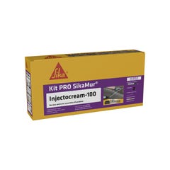 Kit Pro anti-humidité SIKA SikaMur InjectoCream - 20m