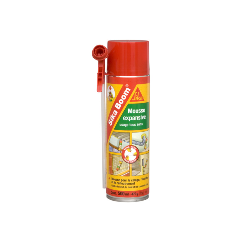 Mousse de fixation polyuréthane expansive SIKA Sika Boom - 500ml