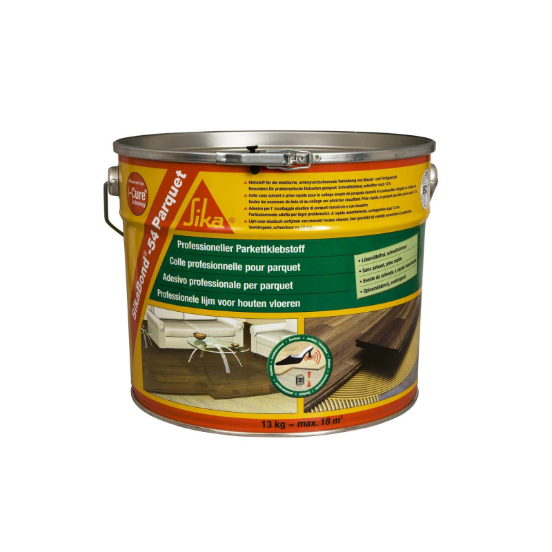 Colle élastique SIKA SikaBond 54 Parquet - 13kg