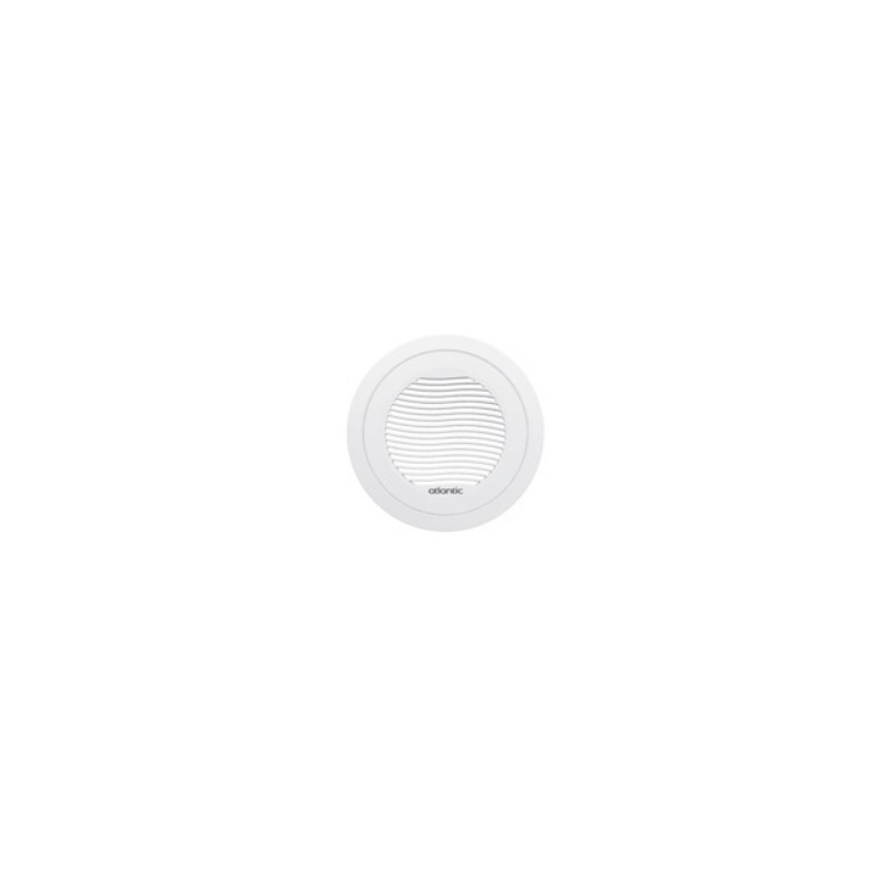 Bouche extract./insuffl. ⌀125 + joint - ONDEA 125 ATLANTIC - 521633 Bouche réglable d'insufflation ou d'extraction d'air pour VMC. Sans manchon pour
