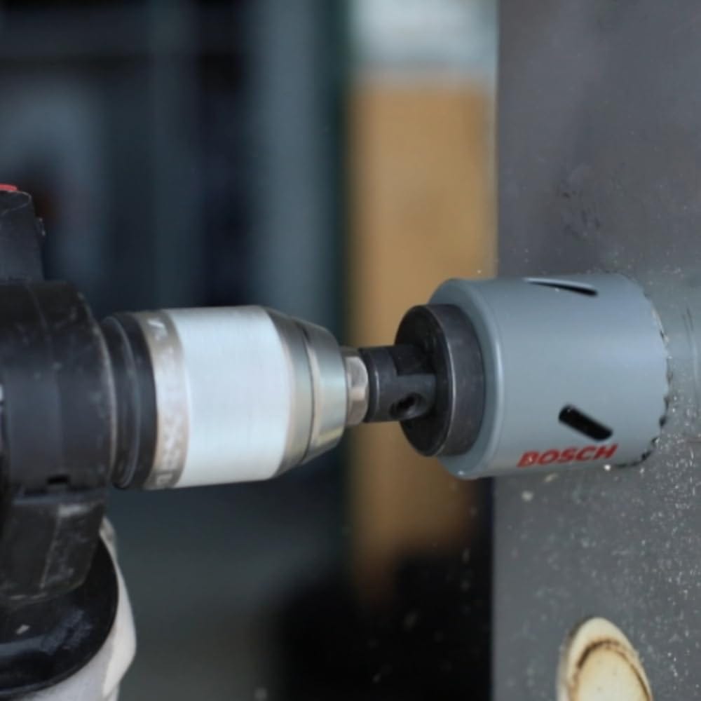 Scie-trépan HSS bimétal pour adaptateur standard D. 79 mm Bosch 3