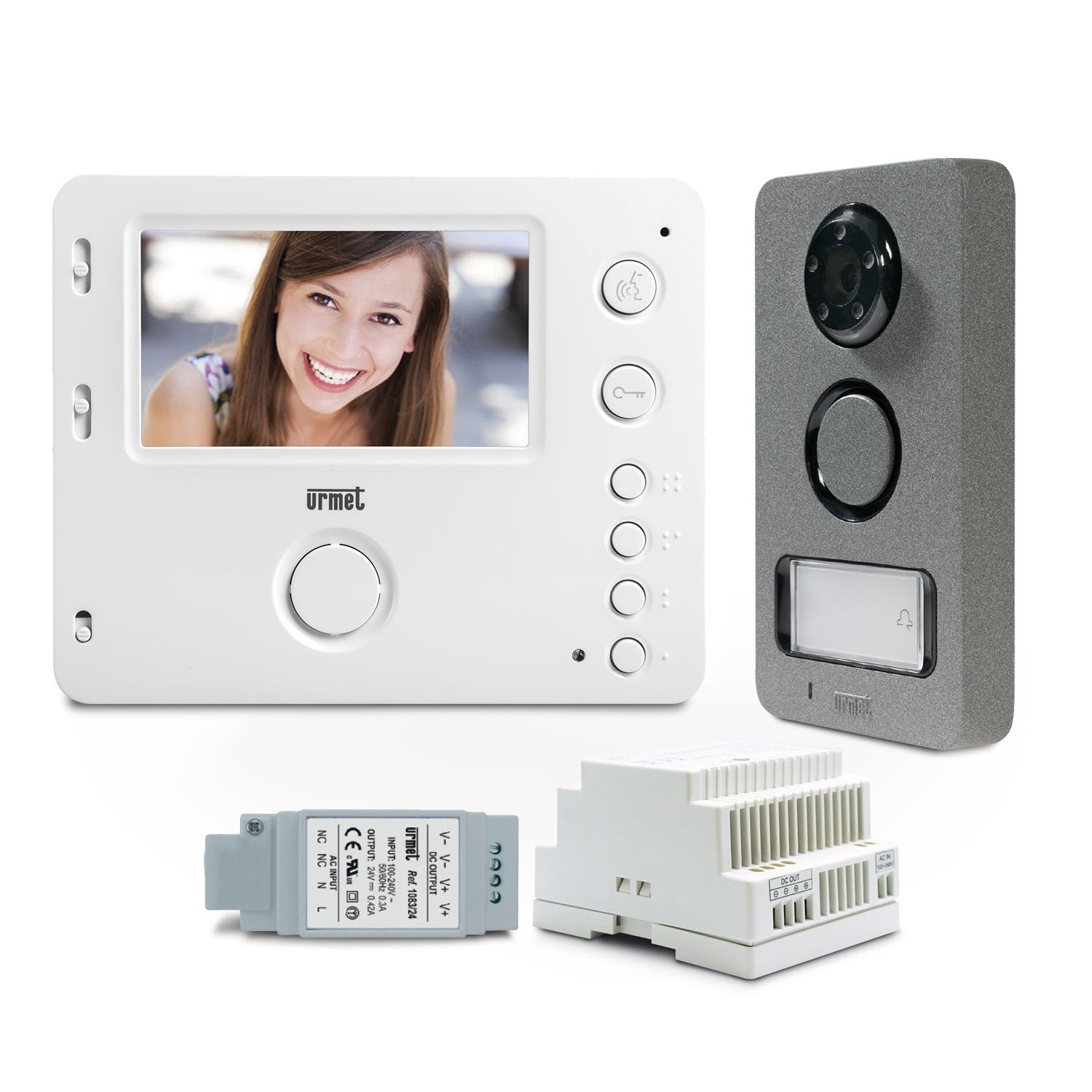 Kit Interphone Vidéo Mini Note 2 - Urmet 0