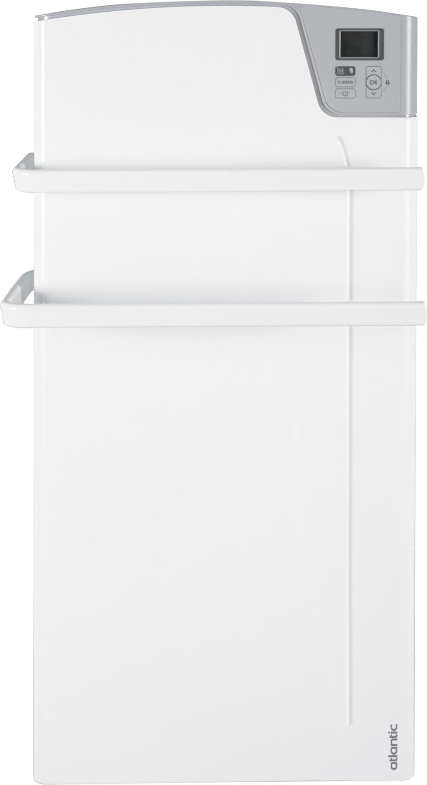 Radiateur sèche-serviettes électrique ventilo KEA 1400W blanc - ATLANTIC - 841515