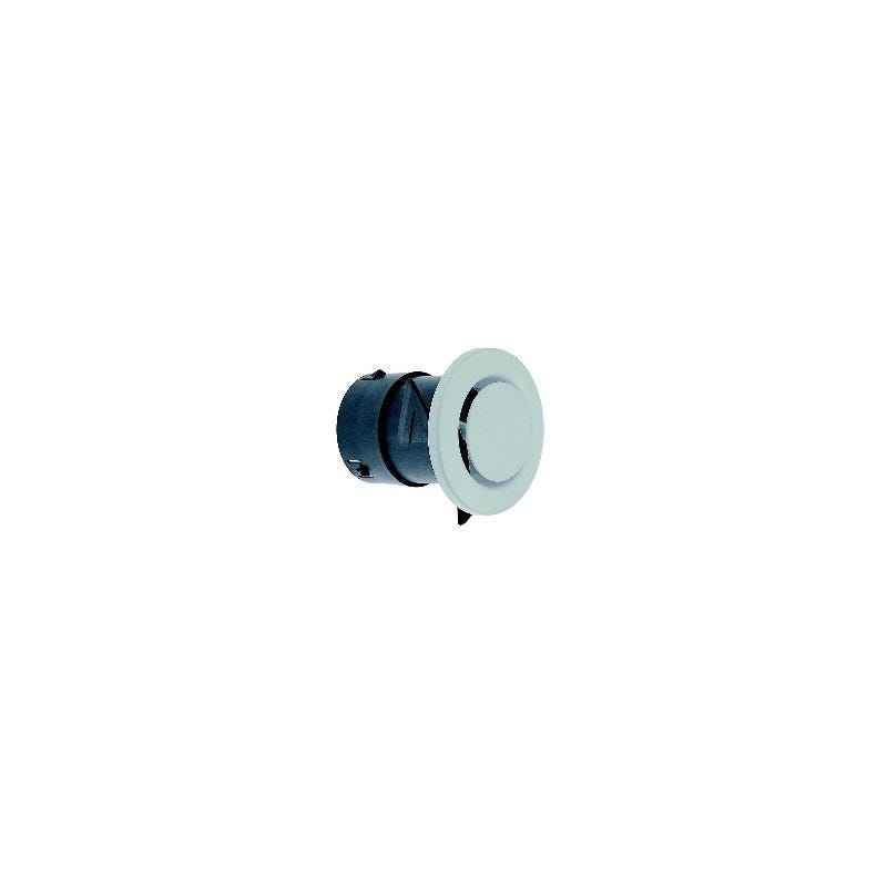 Bouche réglable ⌀125 manchon court - GB 125 R ATLANTIC - 422249 Bouche de ventilation ⌀125. Extraction (Wc ou salle de bains) ou insufflation 0