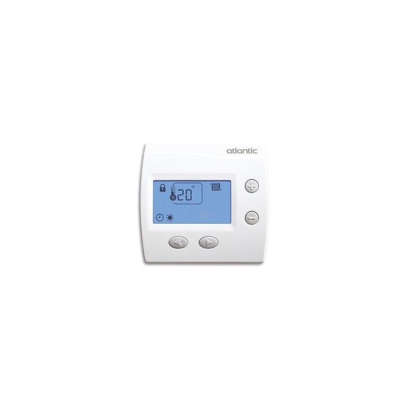 Thermostat d'ambiance digital pour plancher chauffant Atlantic 109519 1
