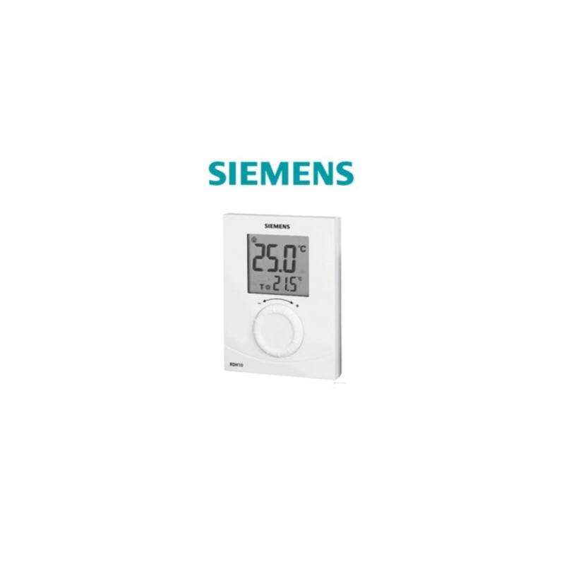 Thermostat d'ambiance digital avec écran lcd rdh100 Siemens Bricoman