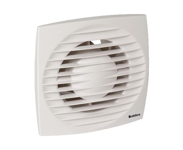 Extracteur d'air temporisé ⌀125 - T DESIGN ALDES - 11022305 Diamètre 125 mm - Arrêt temporisé réglable de 2 à 30 minutes.