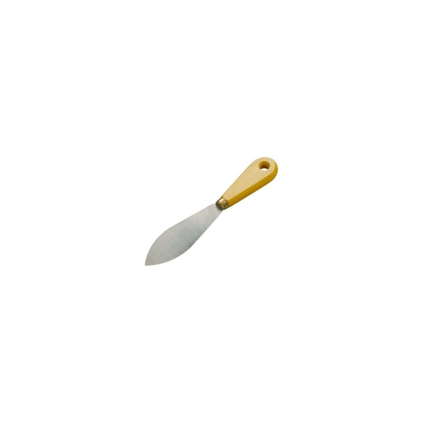 Couteau à mastiquer Feuille laurier courbée - SAVY 0