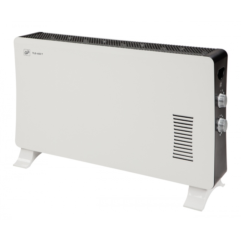 RADIATEUR CONVECTEUR MOBILE TURBO 2 VITESSES + VENTILATION INTEGRÉE 2000W CHAUFFAGE D'APPOINT
