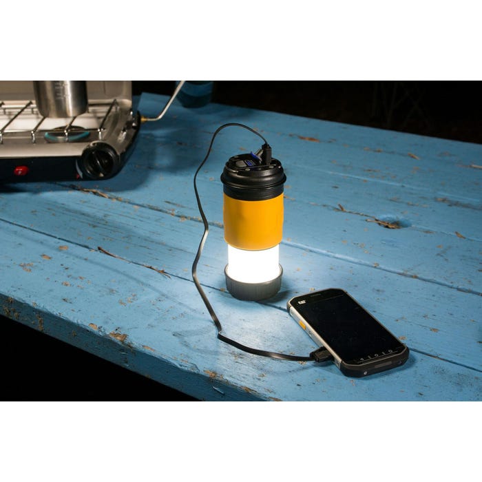 Lampe LED 2en1 rechargeable 225 lumen Caterpillar 2
