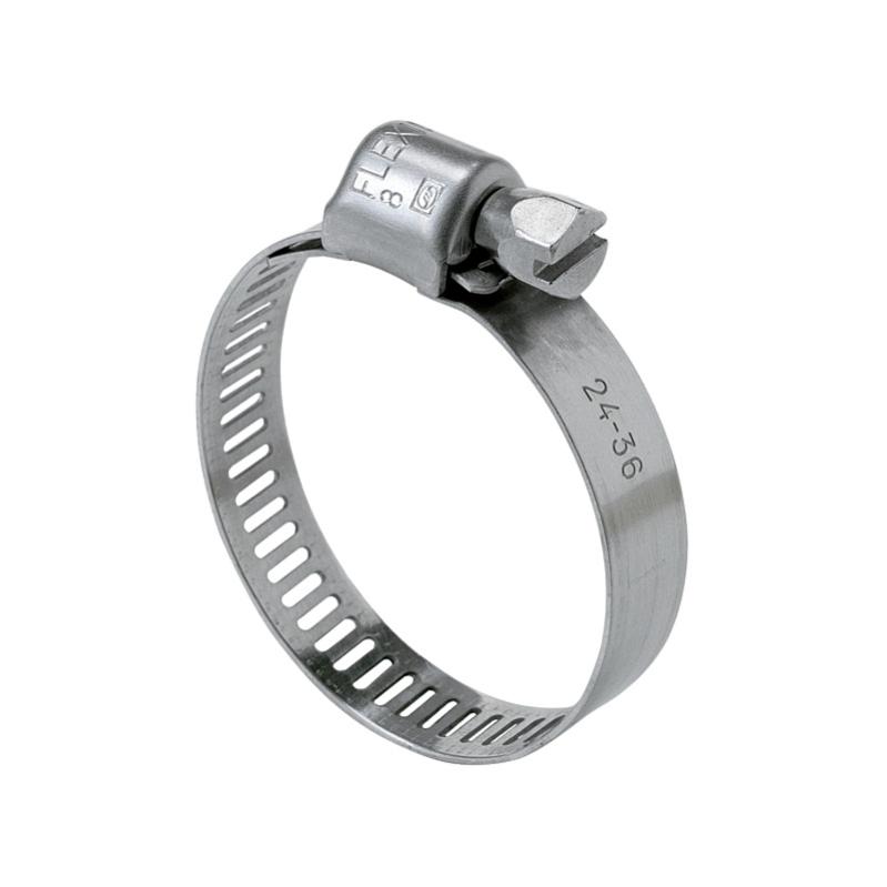 50 colliers inox FX8 en 18-28 mm - SERFLEX - 0002404