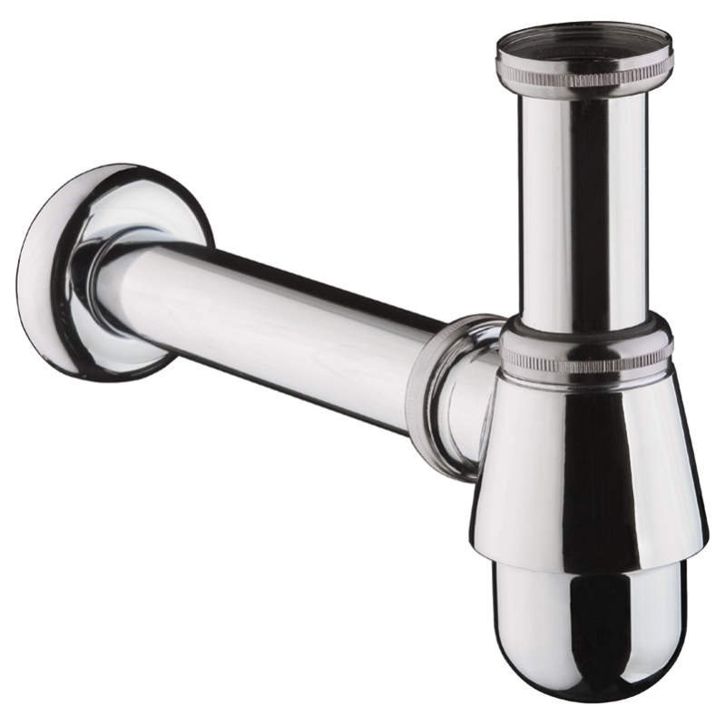 Hansgrohe Siphon 1 1/4" à petite tasse, Chrome (55213000)