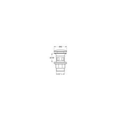 Grohe Lineare Set Mitigeur Monocommande Lavabo Taille XL + Bonde clic clac Grohe pour lavabo avec trop-plein (23405001-CLICCLAC) 4