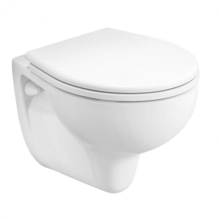 Grohe Pack WC bâti-support Rapid SL + Cuvette KOLO Rekord + Abattant + Plaque chrome + Set d'habillage (RapidSL-KOLO-1-sabo) 2