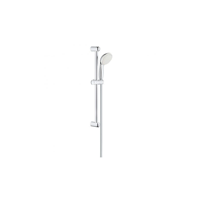 Grohe Essence Set mitigeur de douche + Barre de douche avec douchette 2 jets + Mitigeur lavabo, Chrome (23590001 & 33636001) 2
