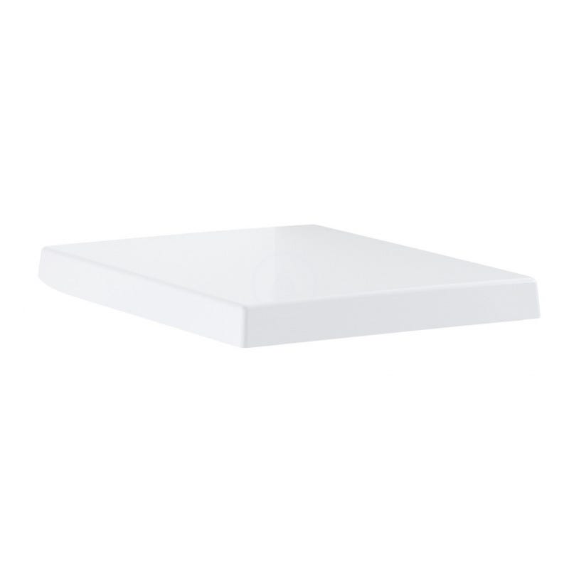 Grohe Cuvette Cube Ceramic sans bride avec fixations invisibles Blanc alpin + Abattant softclose (CubeCeramic) 2