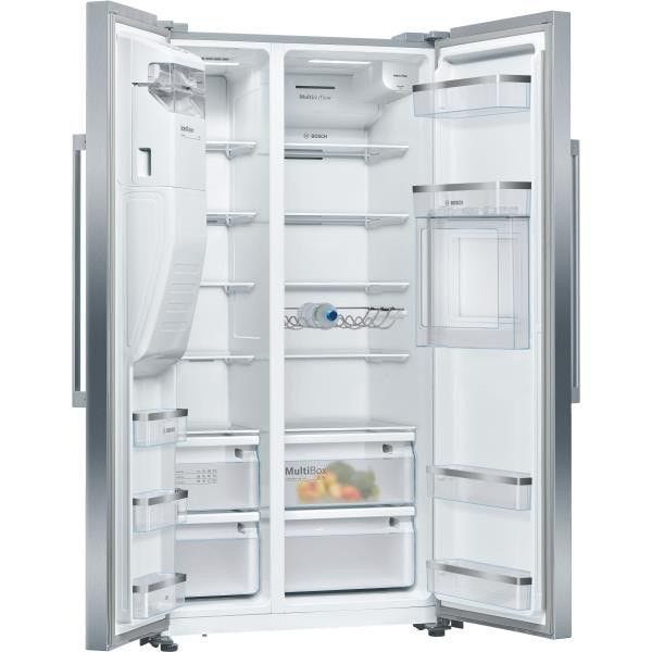 Réfrigérateurs américains 531L Froid Ventilé BOSCH 90,8cm E, KAG93AIEP 1