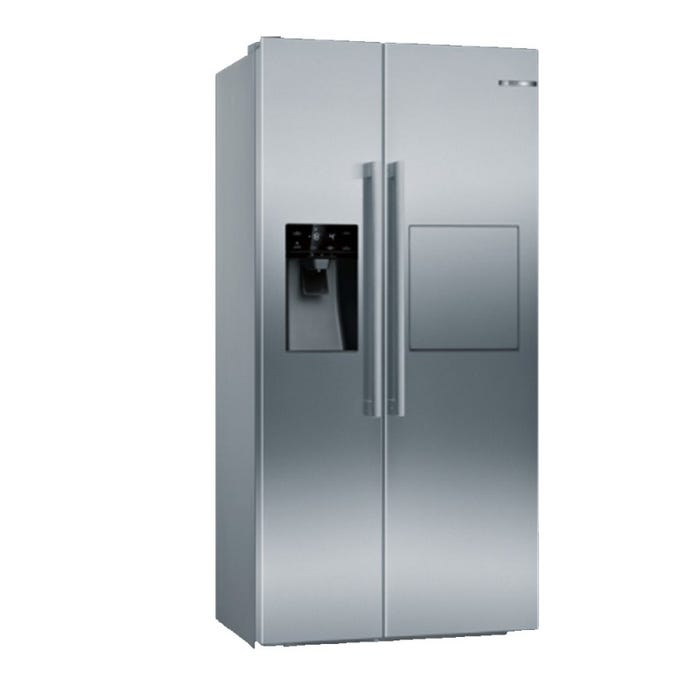 Réfrigérateurs américains 531L Froid Ventilé BOSCH 90,8cm E, KAG93AIEP 0