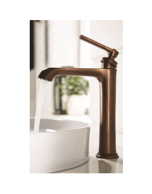 Mitigeur retro lavabo haut Lady s 180, auburn