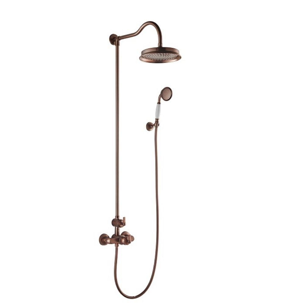 Colonne douche thermostatique rétro recoupable Paini Lady s Auburn