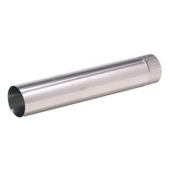 Coude EQ90° plissé aluminium 139 mm - TOLERIE GENERALE - 392139 2