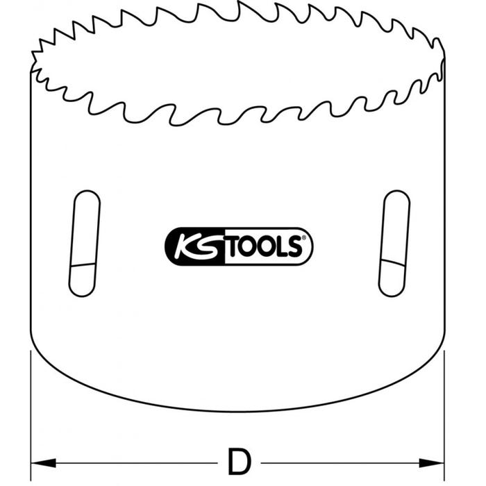 KS TOOLS 129.5016 Scie cloche, Ø16mm 2