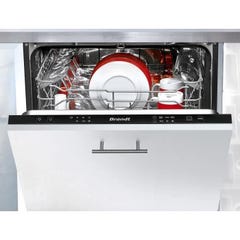 Lave-vaisselle pose libre BRANDT 13 Couverts 59.8cm D, BRA3660767979000 4