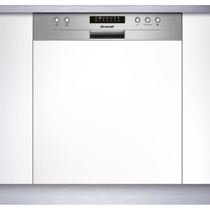 Lave-vaisselle pose libre 37.5kg BRANDT 13 Couverts 59.8cm D, BRA3660767979017 5