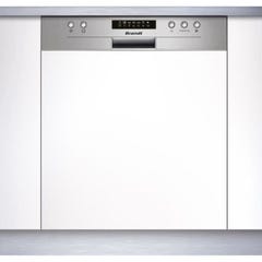 Lave-vaisselle pose libre 37.5kg BRANDT 13 Couverts 59.8cm D, BRA3660767979017 5