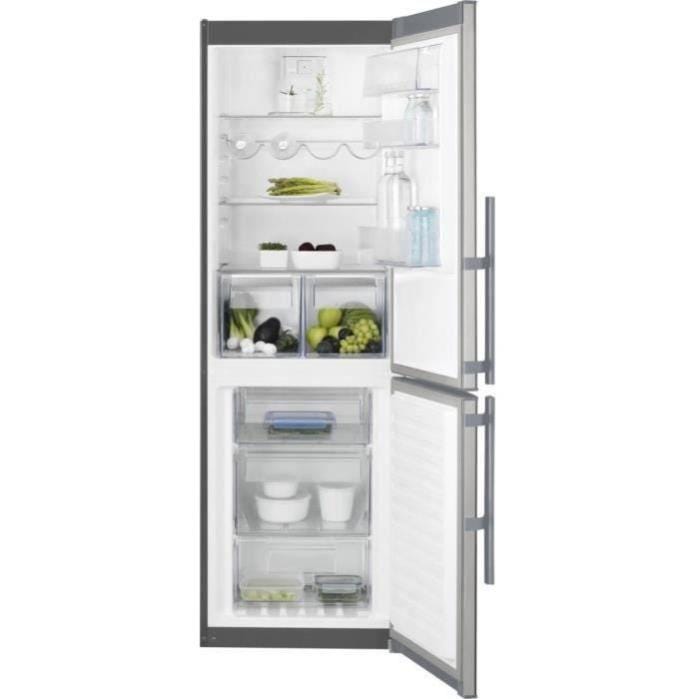 Réfrigérateur combiné 311L Froid Ventilé ELECTROLUX 60cm E, LNT4TE33X2 6