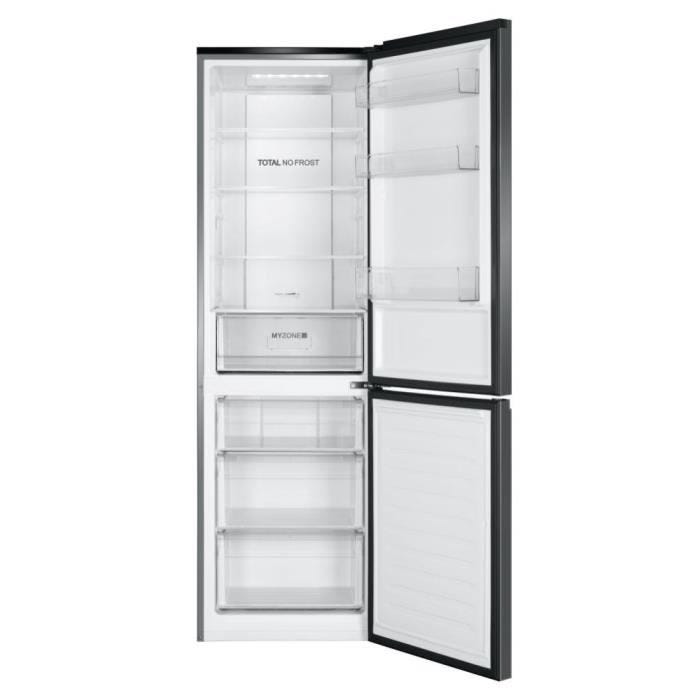 Réfrigérateurs combinés 341L Froid Ventilé HAIER 59.5cm F, HDR3619FNPB 7