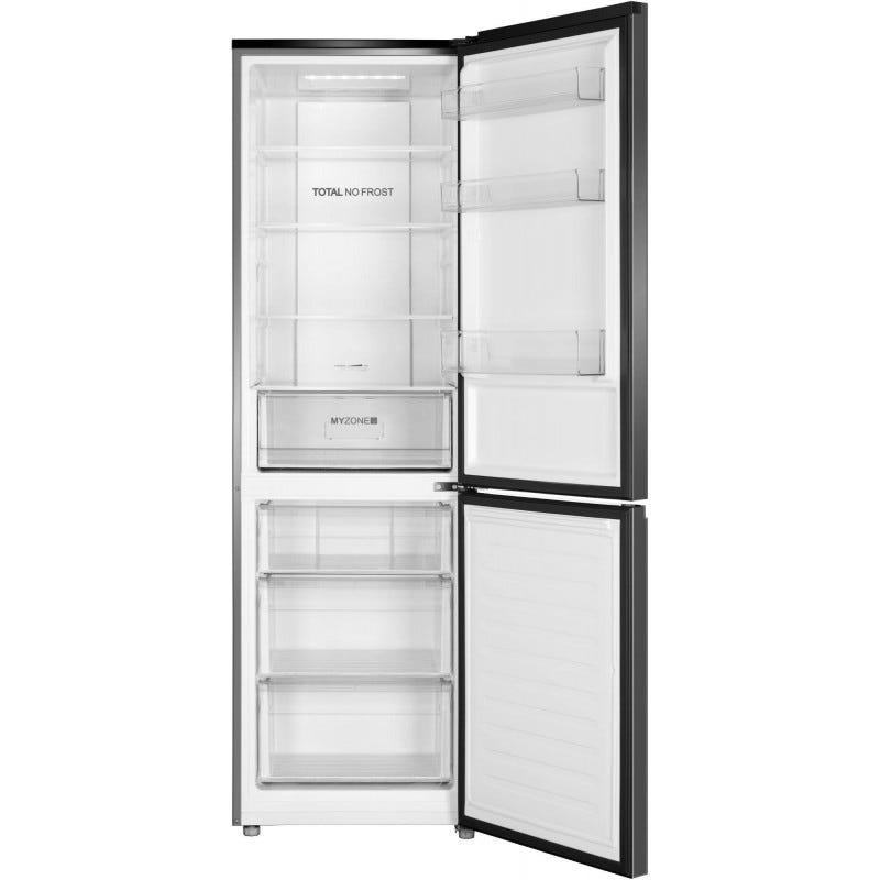 Réfrigérateurs combinés 341L Froid Ventilé HAIER 59.5cm F, HDR3619FNPB 3