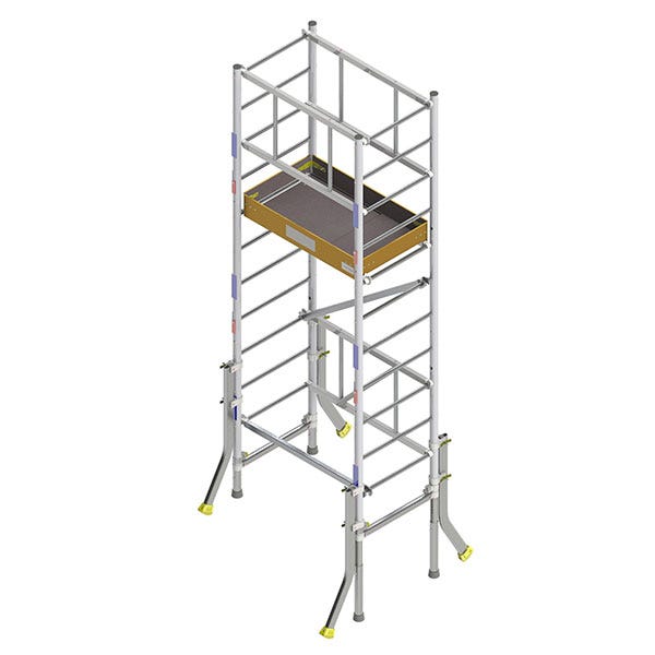 Echafaudage pour escalier: Hauteur de plateforme 5.00m - ME500-E 0