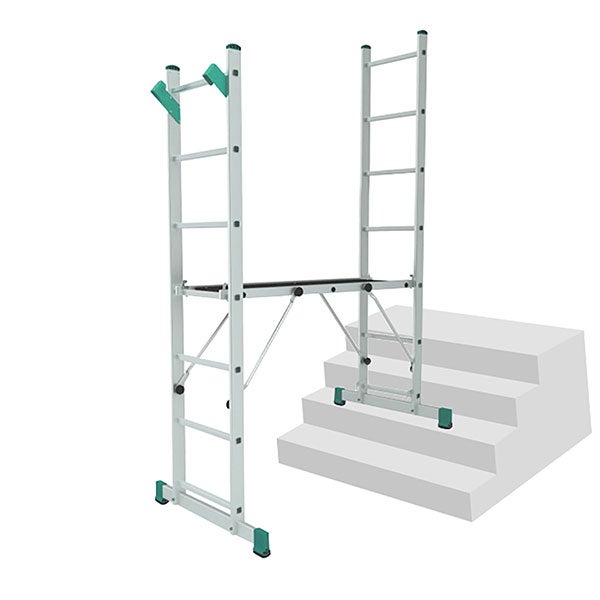 Echelle pour escaliers pour une hauteur atteignable de 2.77m. - 4123/2X5 ❘  Bricoman