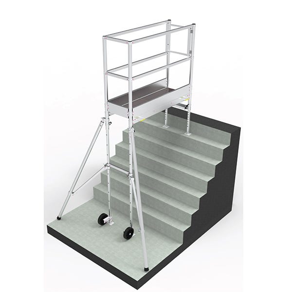 Echafaudage pour escalier - Hauteur max. de travail 4.00m - PFE 0