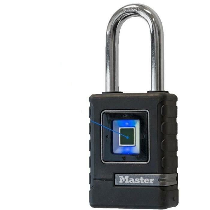 MASTER LOCK Cadenas Biometrique Haute Securite [Etanche] [Empreinte Digitale et Code Directionnel de Secours] 4901EURDLHCC 5