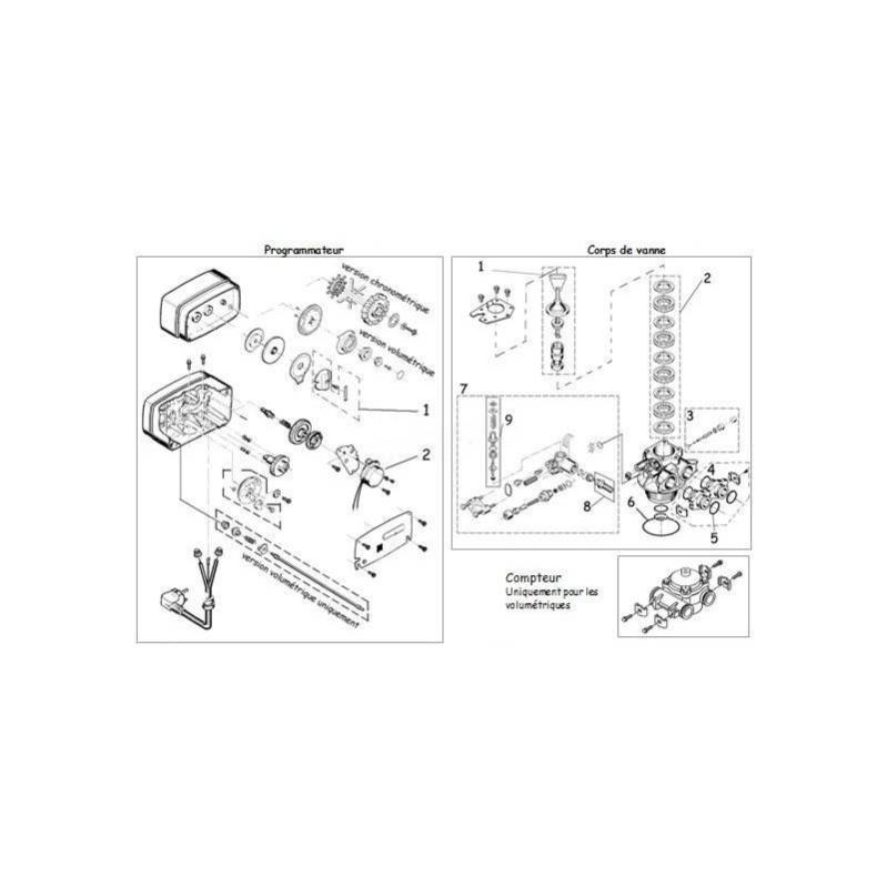 Ressort Pour Timer Fleck 4600/5600