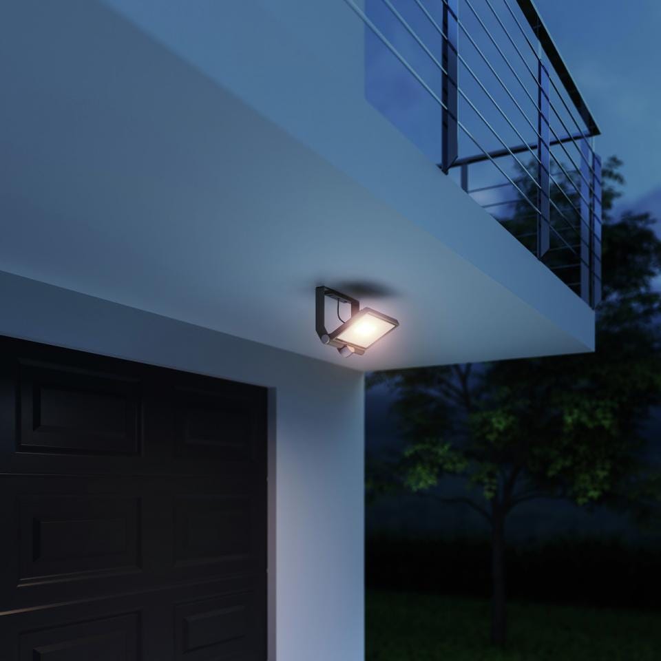 Projecteur LED extérieur avec détecteur Steinel XLED ONE XL S blanc 4200 lm 1