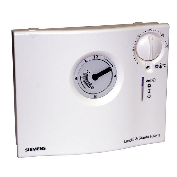 Thermostat analogique journalier à piles - SIEMENS : RAV11.1 0