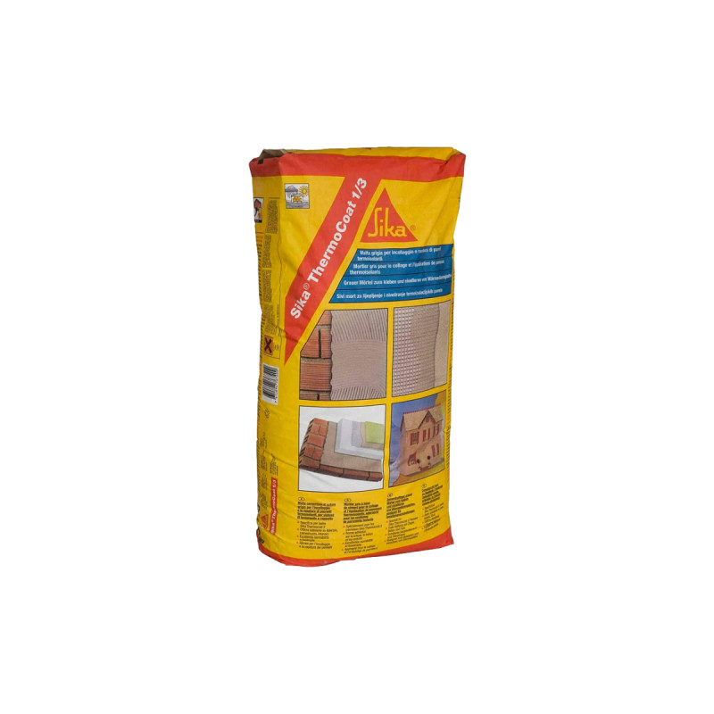 Mortier-Colle SIKA ThermoCoat-1/3 - 25 kg - Gris