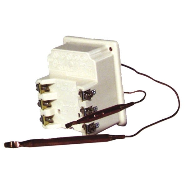 Thermostat de chauffe-eau 2 sondes, L370mm, S 90 C tripolaire BTS - COTHERM : KBTS900207 0
