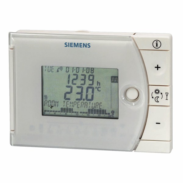 Régulateur de température ambiante avec programme horaire journalier REV13-XA-SIEMENS
