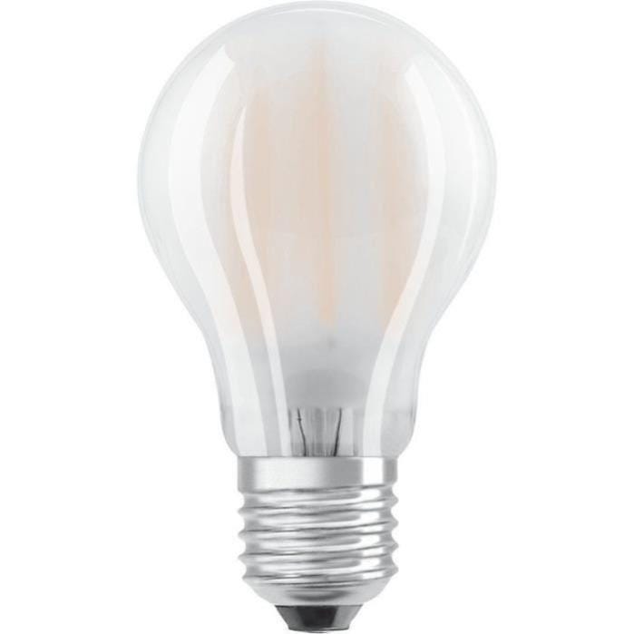 OSRAM Ampoule LED Standard verre dépoli - 10W équivalent 100W E27 - Blanc froid 5