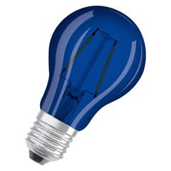 LED OSRAM 4058075434004 E27 forme standard 2.5 W = 15 W bleu (Ø x L) 60 mm x 105 mm 1 pc(s) 2