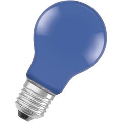 LED OSRAM 4058075434004 E27 forme standard 2.5 W = 15 W bleu (Ø x L) 60 mm x 105 mm 1 pc(s) 3