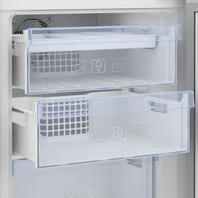 Réfrigérateurs combinés 289L Froid Statique BEKO 54cm F, BCHA306E3SN 3