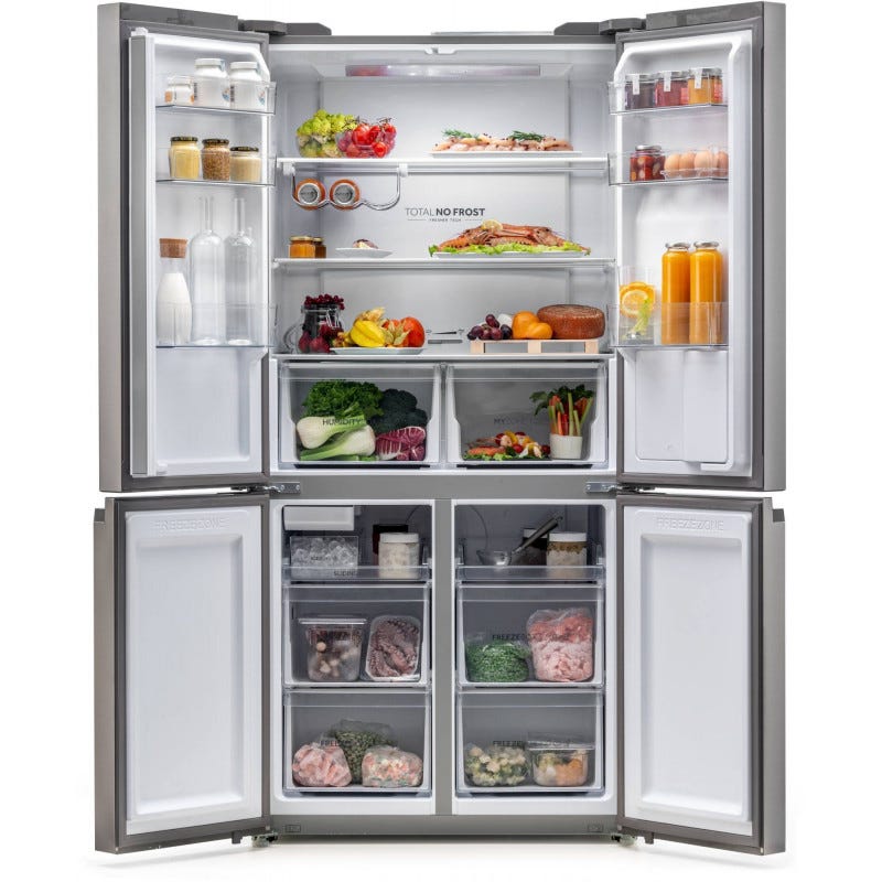 Réfrigérateurs multi-portes 489L Froid Ventilé HAIER 90.5cm F, HTF 520 IP 7 3