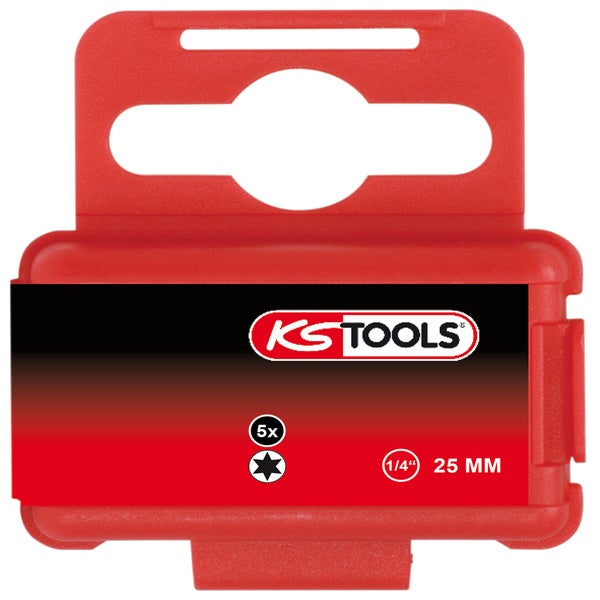KS Tools - Coffret d'embouts de vissage à code couleur
