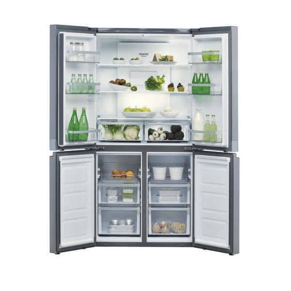 Réfrigérateurs multi-portes 591L Froid Ventilé HOTPOINT 91cm F, HOT8050147541739 4